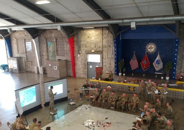 Division alignment exercise paves the way for combined CPX, future training as the Army’s new unit of action