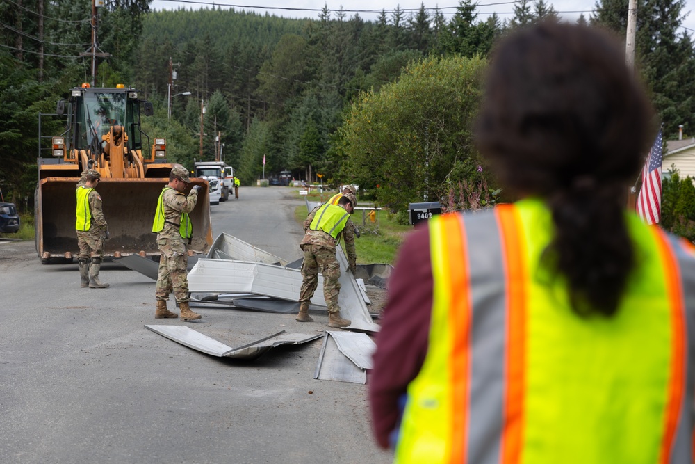 Alaska Organized Militia, partners clearing the way in Juneau