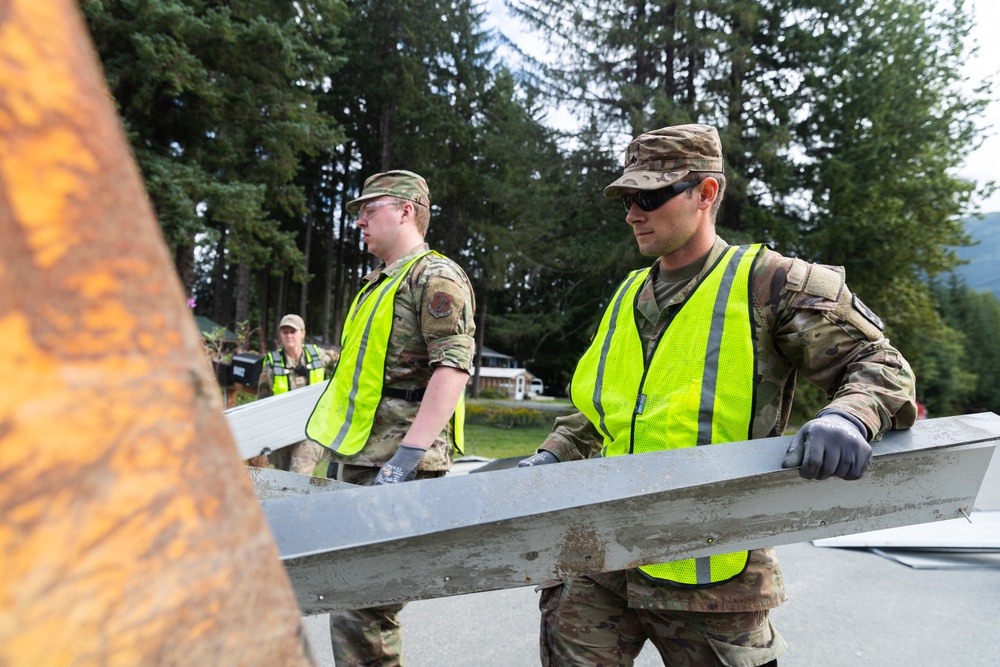 Alaska Organized Militia, partners clearing the way in Juneau