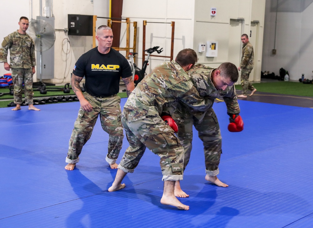 Pa. National Guard Soldiers train in Army Combatives