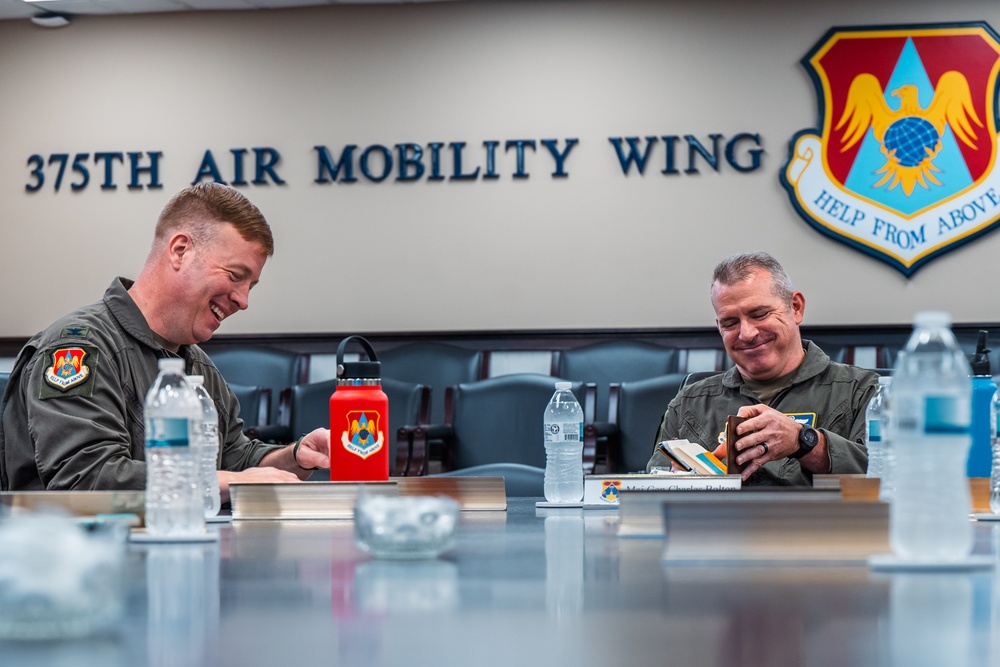 18th Air Force Commander Visit