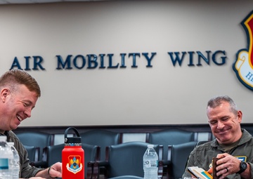 18th Air Force Commander Visit