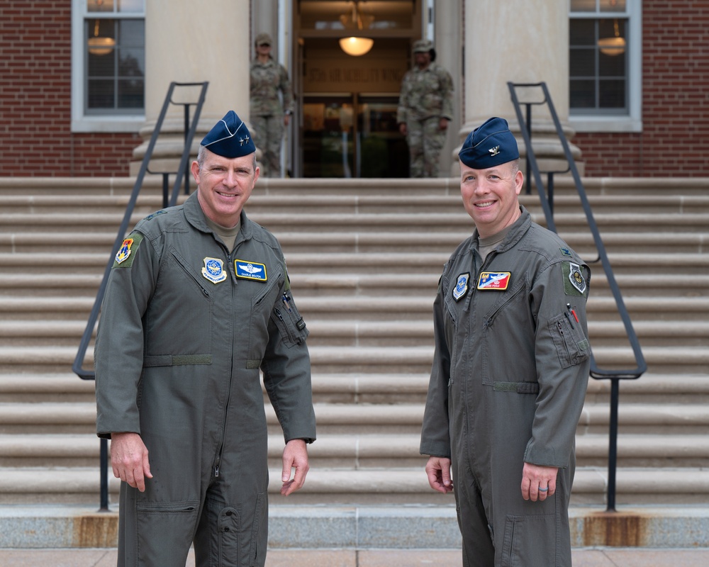 18th Air Force Commander Visit