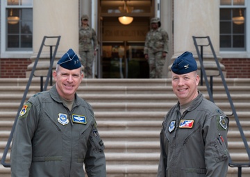 18th Air Force Commander Visit