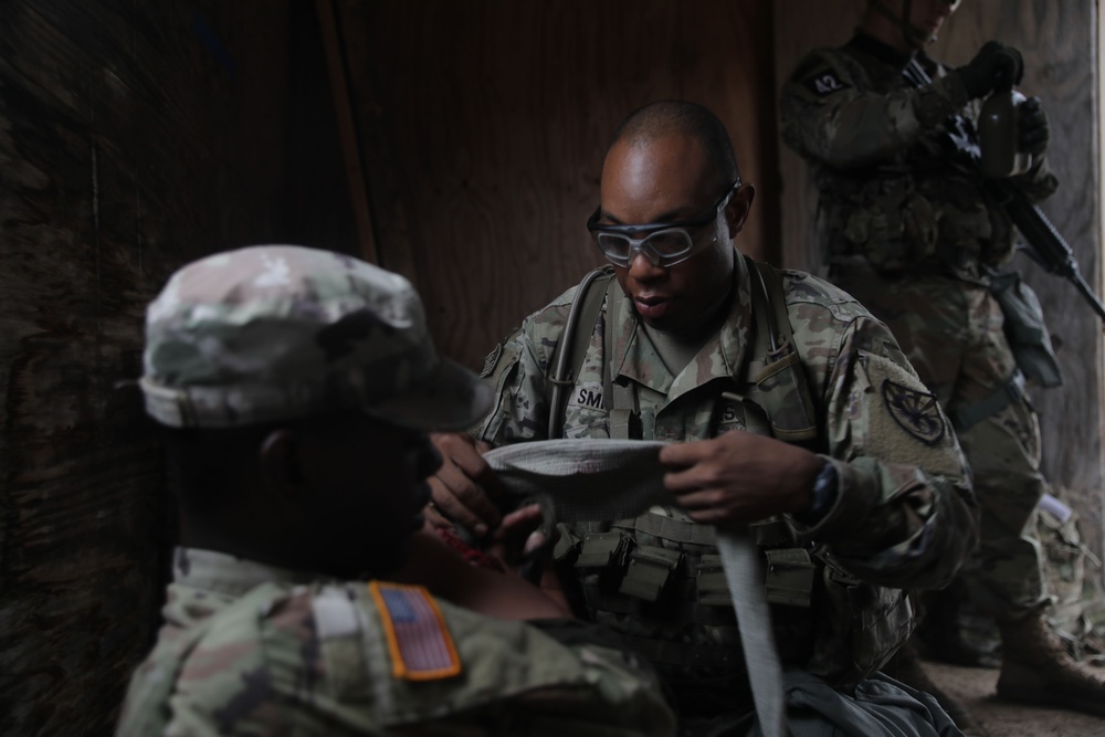 Intelligence Center of Excellence competes in TRADOC Best Squad Competition 2024