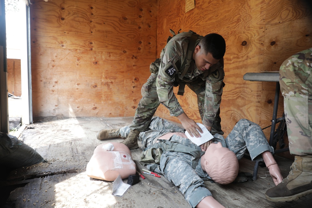 Intelligence Center of Excellence competes in TRADOC Best Squad Competition 2024
