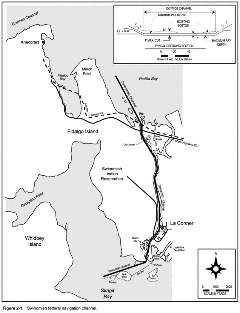 Army Corps begins Swinomish maintenance dredging Sept. 9