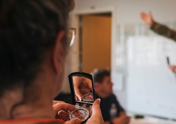 Western Regional Counterdrug Training Center instructors teach land navigation course at Quinault Indian Nation Emergency Management Department