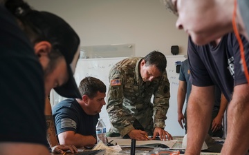 Western Regional Counterdrug Training Center instructors teach land navigation course at Quinault Indian Nation Emergency Management Department