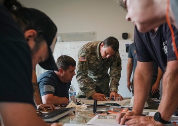Western Regional Counterdrug Training Center instructors teach land navigation course at Quinault Indian Nation Emergency Management Department
