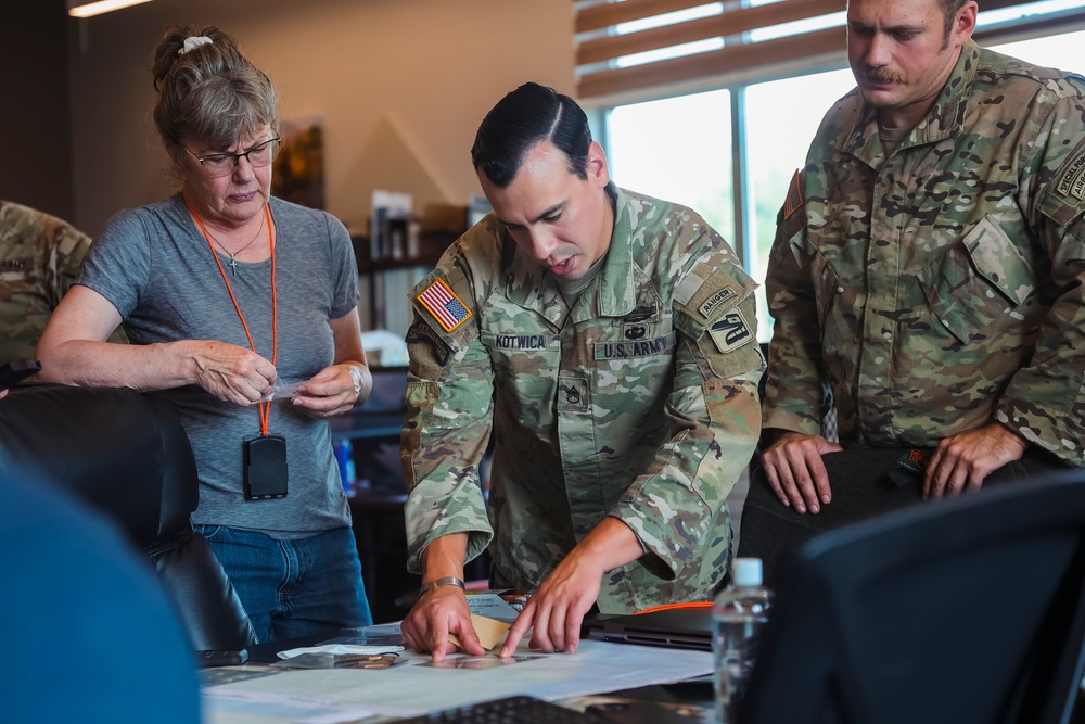 Western Regional Counterdrug Training Center instructors teach land navigation course at Quinault Indian Nation Emergency Management Department