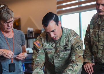 Western Regional Counterdrug Training Center instructors teach land navigation course at Quinault Indian Nation Emergency Management Department