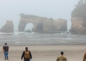 Western Regional Counterdrug Training Center instructors teach land navigation course at Quinault Indian Nation Emergency Management Department