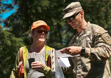 Western Regional Counterdrug Training Center instructors teach land navigation course at Quinault Indian Nation Emergency Management Department