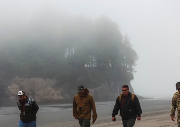 Western Regional Counterdrug Training Center instructors teach land navigation course at Quinault Indian Nation Emergency Management Department