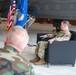 Master Sgt. John David Eaves retires