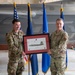 Master Sgt. John David Eaves retires