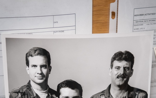 Master Sgt. John David Eaves retires