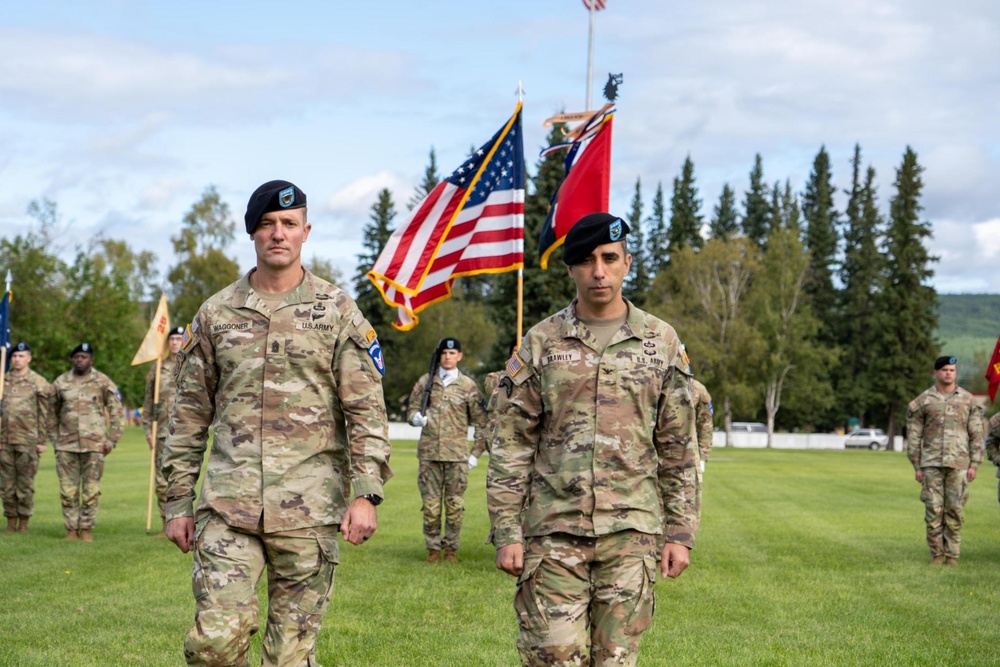 Arctic Wolves Assumption of Responsibility Ceremony