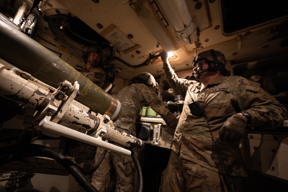 YES SIR: 1-201 FA bring Mountaineers and munitions to NS 24-2