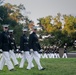 Lt. Gen. Anderson hosts the Sunset Parade 2024 at the USMC War Memorial