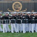 Lt. Gen. Anderson hosts the Sunset Parade 2024 at the USMC War Memorial