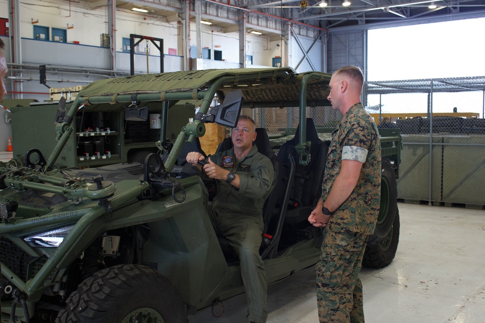 1st MAW CG visits MAG-24