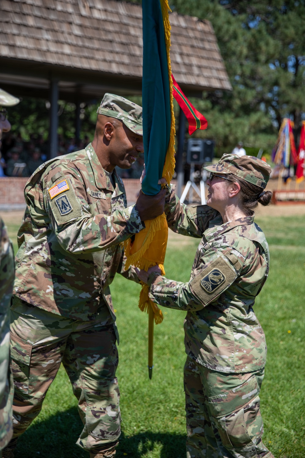 100th Missile Defense Brigade Change of Command