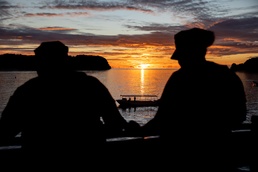 U.S. 7th Fleet, Blue Ridge Team Big Top Reception Palau