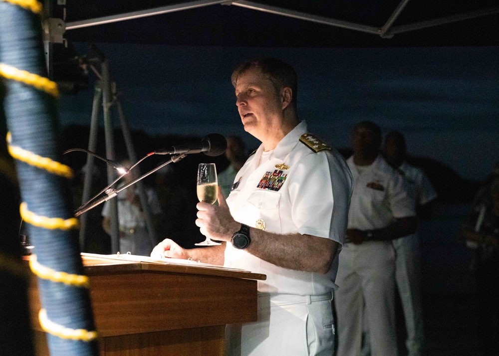 U.S. 7th Fleet, Blue Ridge Team Big Top Reception Palau