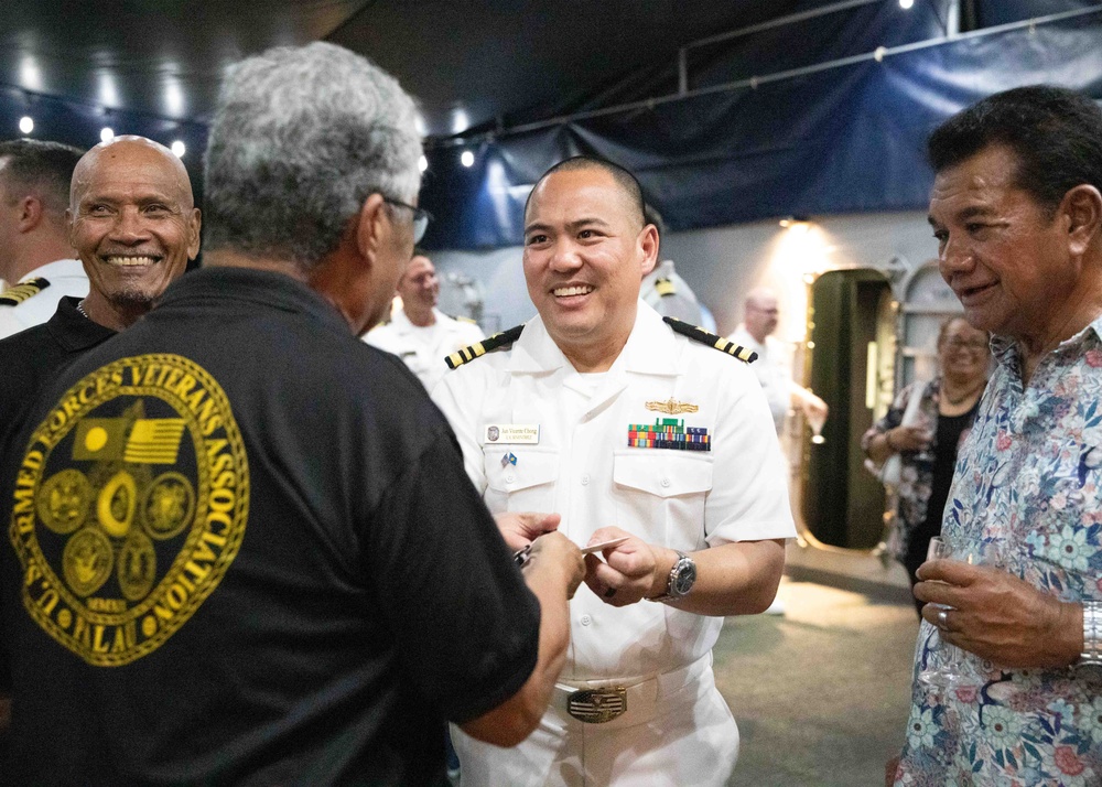 U.S. 7th Fleet, Blue Ridge Team Big Top Reception Palau