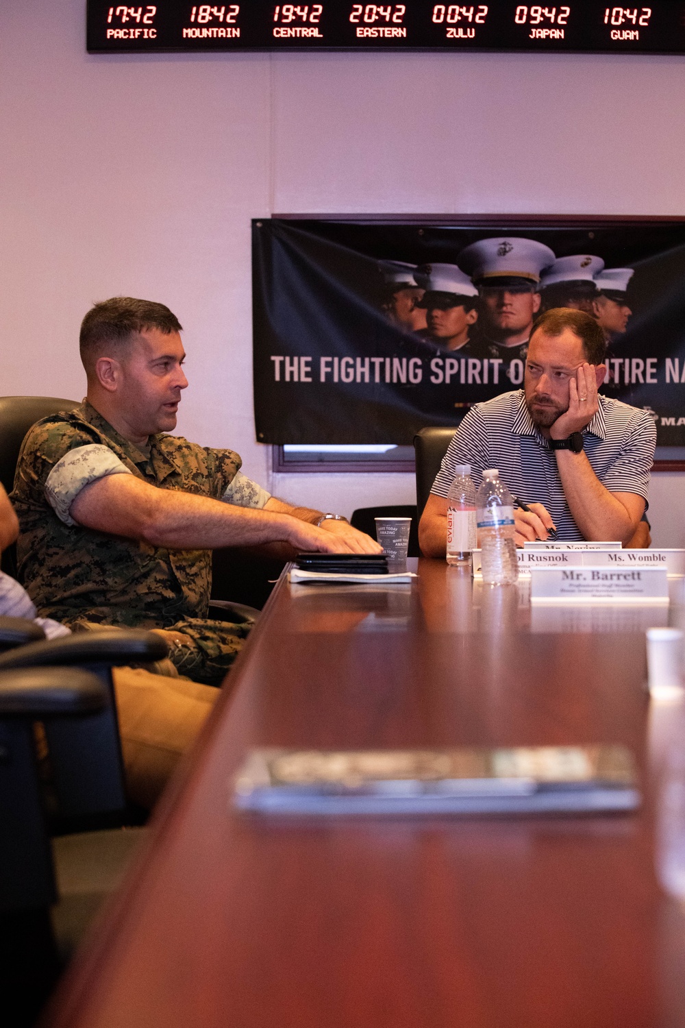 Staff Delegate visits Marine Corps Air Station Iwakuni