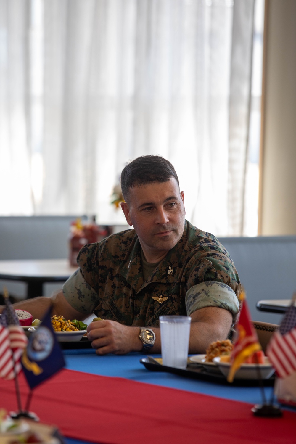 Staff Delegate visits Marine Corps Air Station Iwakuni
