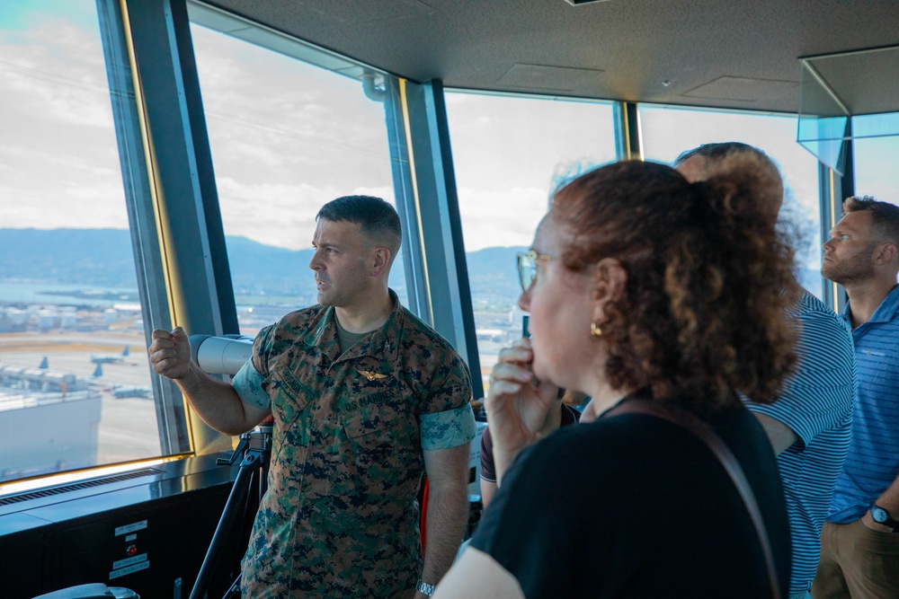Staff Delegate visits Marine Corps Air Station Iwakuni