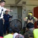 Service members from Camp Schwab host a display for local child-care center
