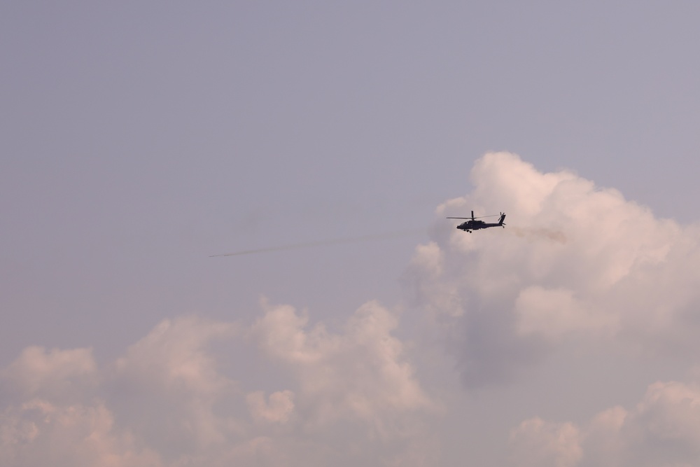 Combined Live Fire Exercise at Nightmare Range