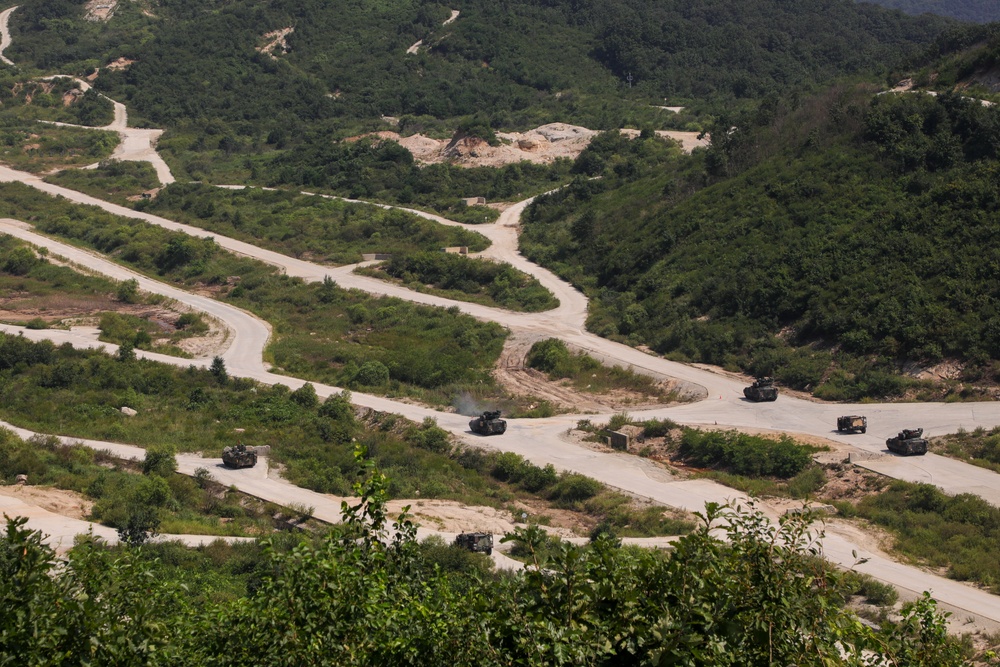 Combined Live Fire Exercise at Nightmare Range