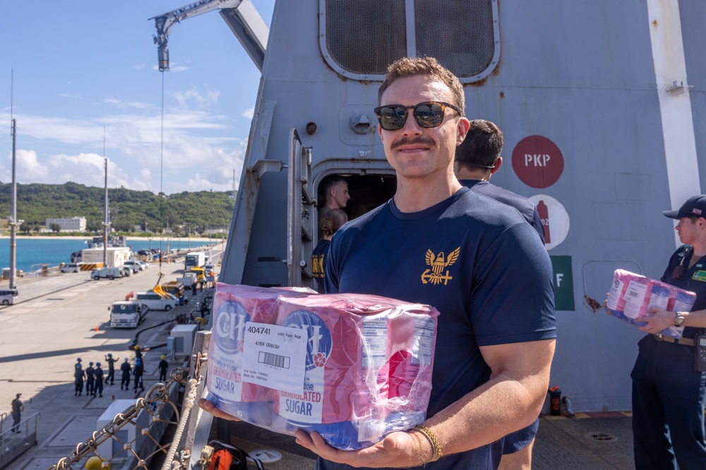 31st MEU Supply Replenishment at White Beach