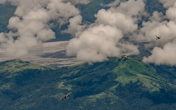 U.S. Air Force and The Phillipine Air Force conduct bilateral training