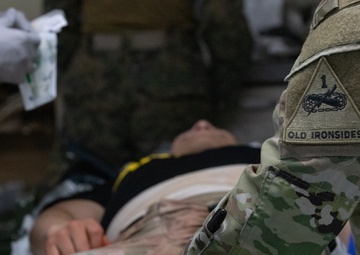 Strengthening the joint medical force: U.S. Army combat medics and Navy corpsmen conduct dynamic cross-training during Pacific Fortitude