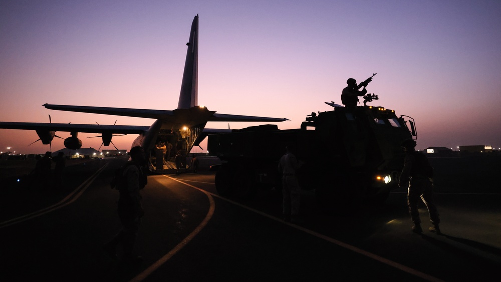 1st Bn, 11th Marines conducts HIMARS dry-fire during Intrepid Maven Oasis