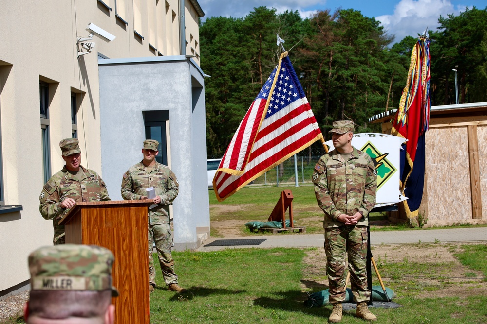 3rd ABCT conducts promotion ceremony for Lt. Col. John Hermida in Poland