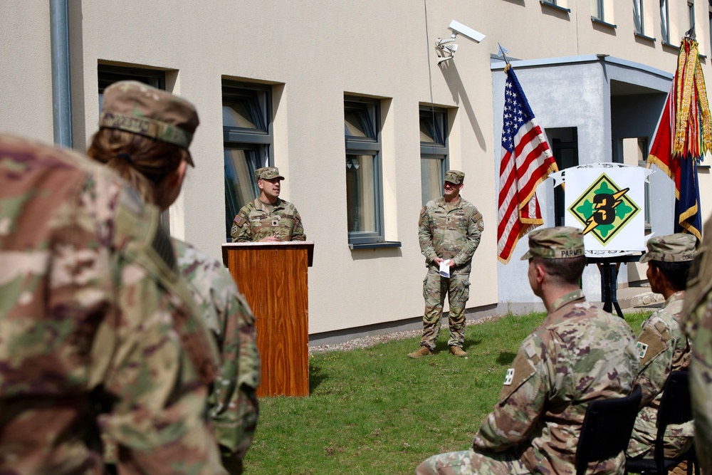 DVIDS – Pictures – 3rd ABCT conducts promotion ceremony for Lt. Col. John Hermida in Poland (Picture 4 of 4)