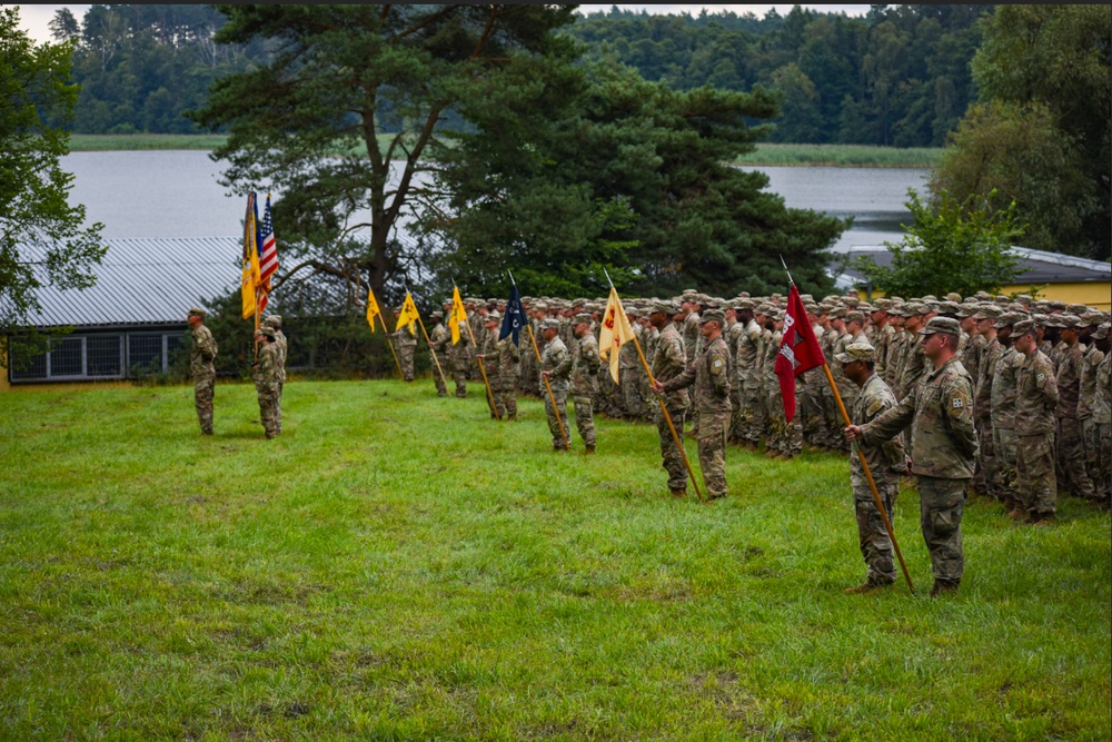 McCready assumes senior enlisted position of 1-66AR