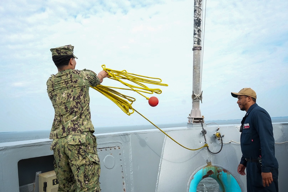 Midshipman Come Aboard USS San Antonio