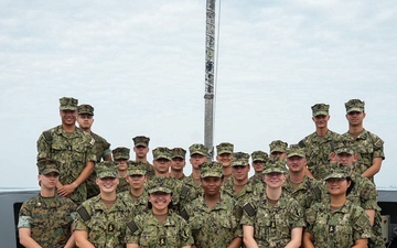 Midshipman Come Aboard USS San Antonio