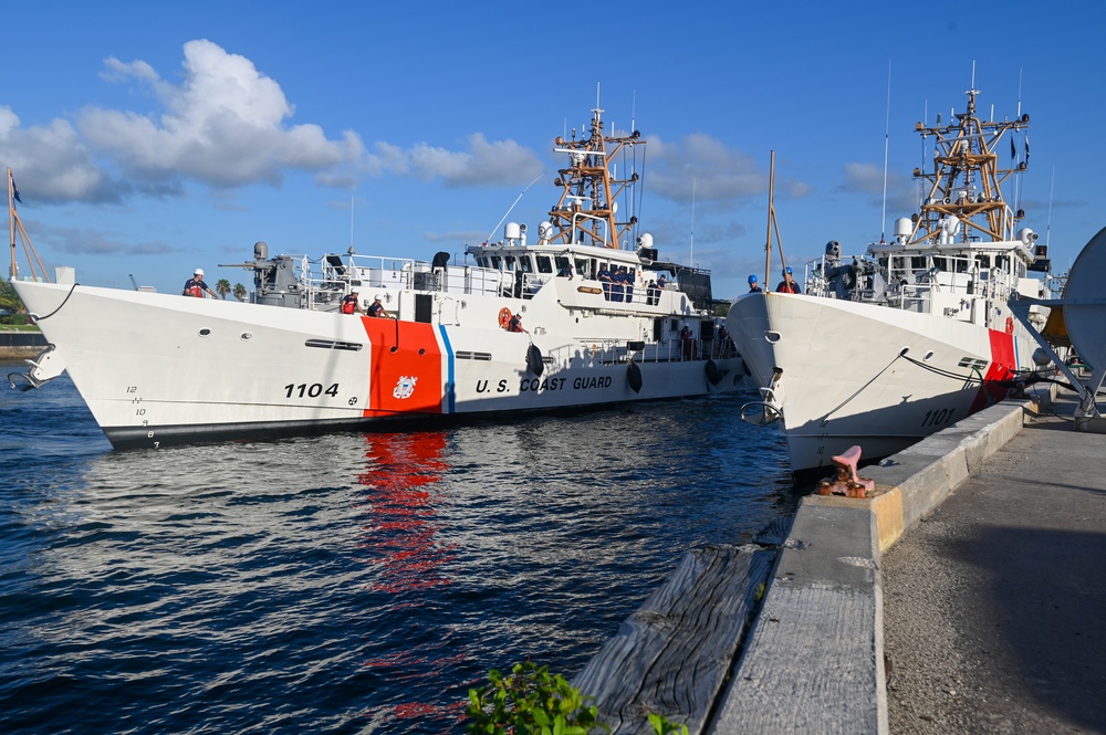 Coast Guard offloads more than $18 million in illegal narcotics interdicted in Caribbean Sea