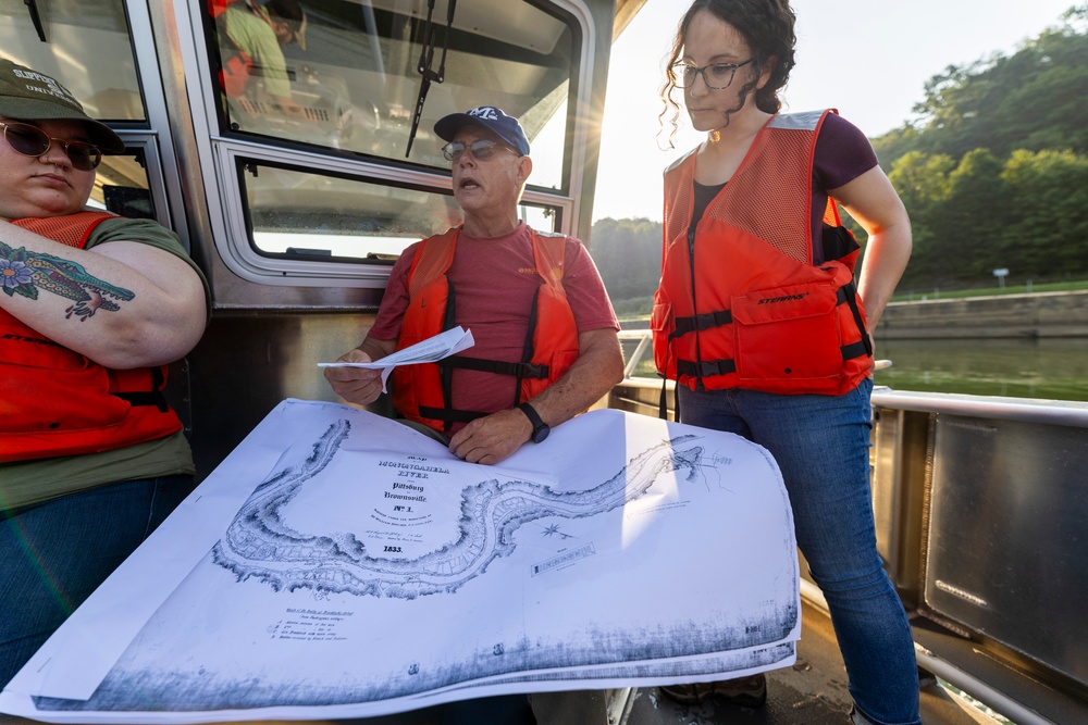 Geologists and historians trek muddy shores to protect Monongahela River’s cultural heritage