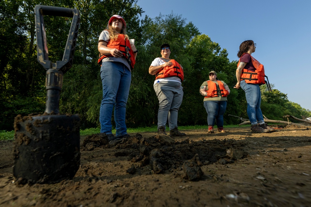 Geologists and historians trek muddy shores to protect Monongahela River’s cultural heritage