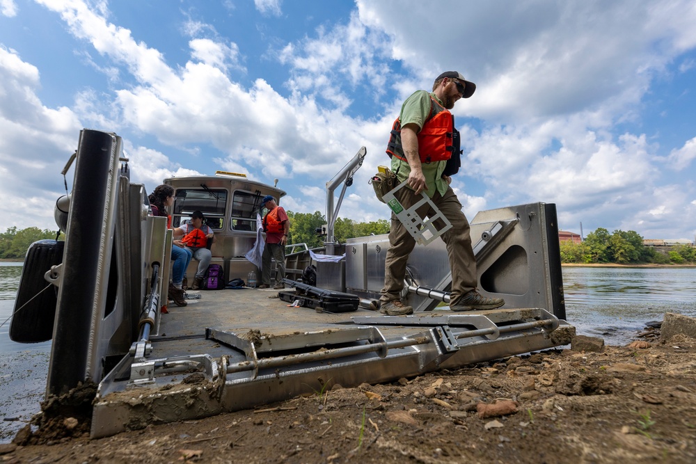 Geologists and historians trek muddy shores to protect Monongahela River’s cultural heritage